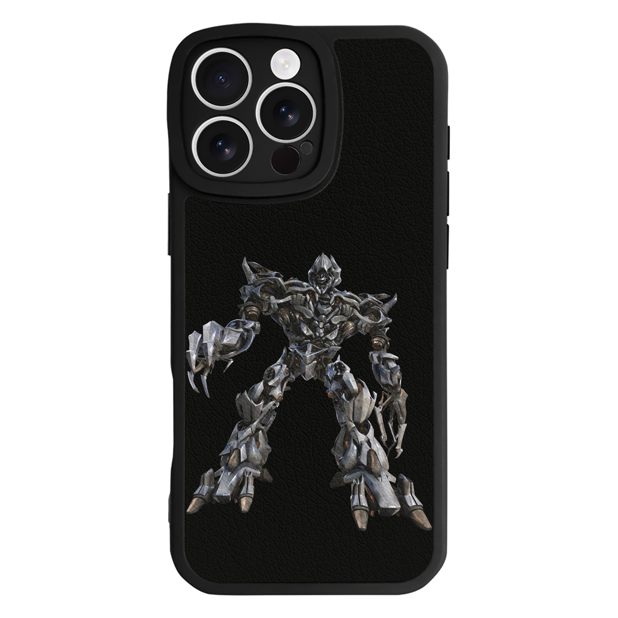 （画像用） Transformers トランスフォーマー 【iPhone 16シリーズ対応】シリコンスマホケース（レザー調） 材質：シリコン